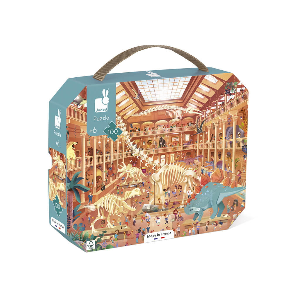 Janod - Natural History Museum Puzzle (100Pc)