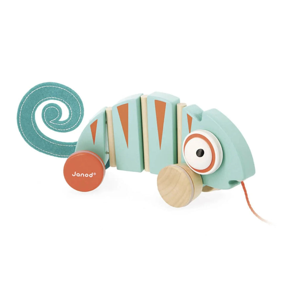 Janod - Tropik: Pull-Along Chameleon