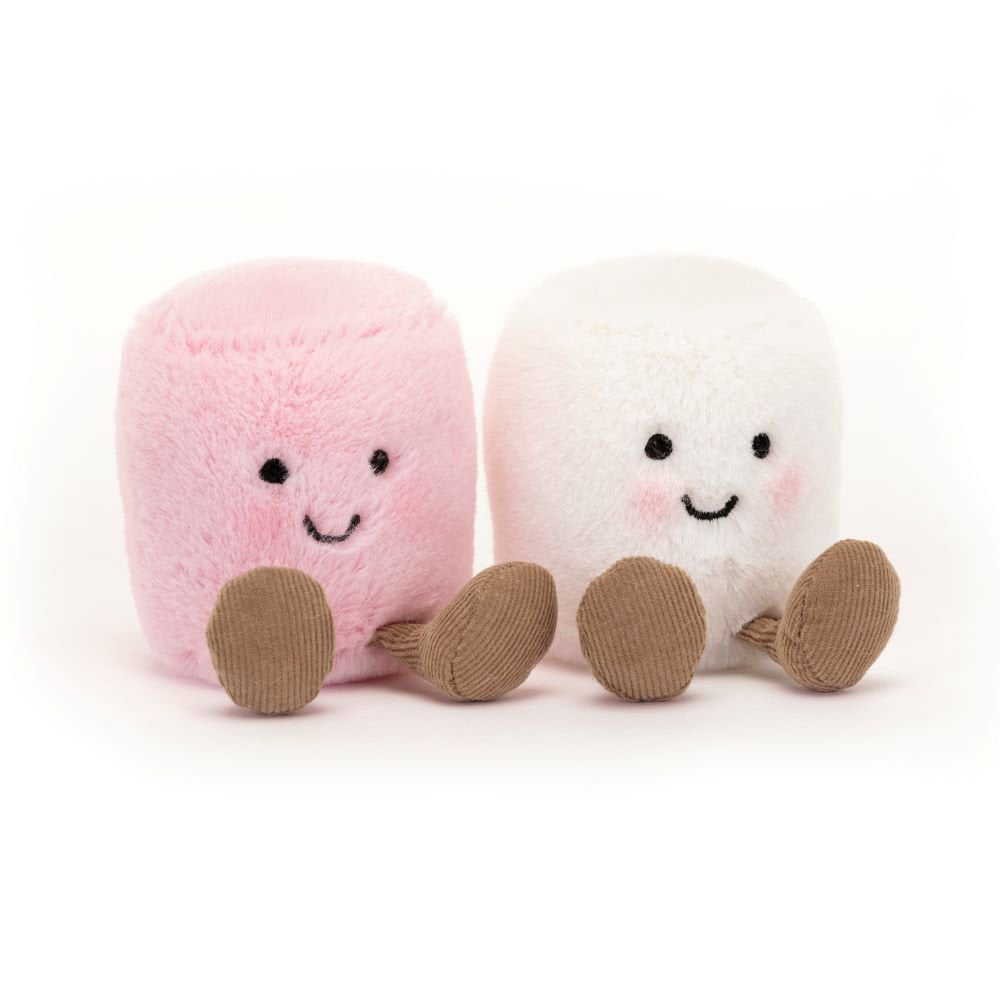 Jellycat - Amuseable Pink and White Marshmallows