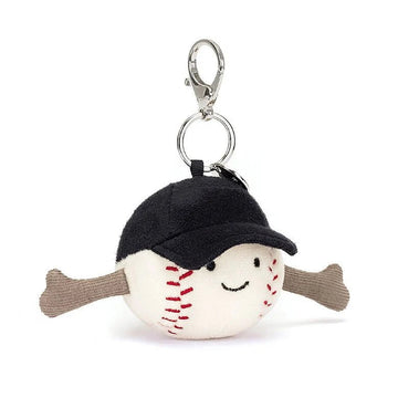 Jellycat - Amuseable Sports Baseball Bag Charm Stuffies