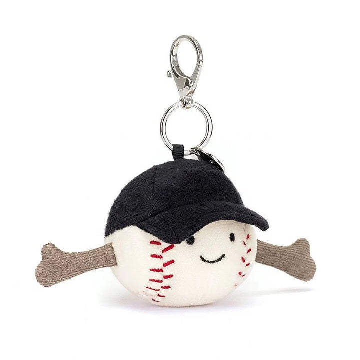  Amuseables Sports Bag Charm 野球 Jellycat - Amuseable Sports Baseball Bag Charm – Little Canadian