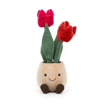 Jellycat - Amuseable Tulip Pot Stuffies