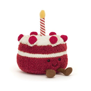 Jellycat - Amuseables Cheri Cake Plush & Rattles