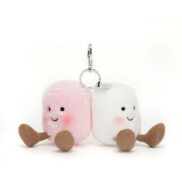 Jellycat - Amuseables Pair of Marshmallows Bag Charm Stuffies