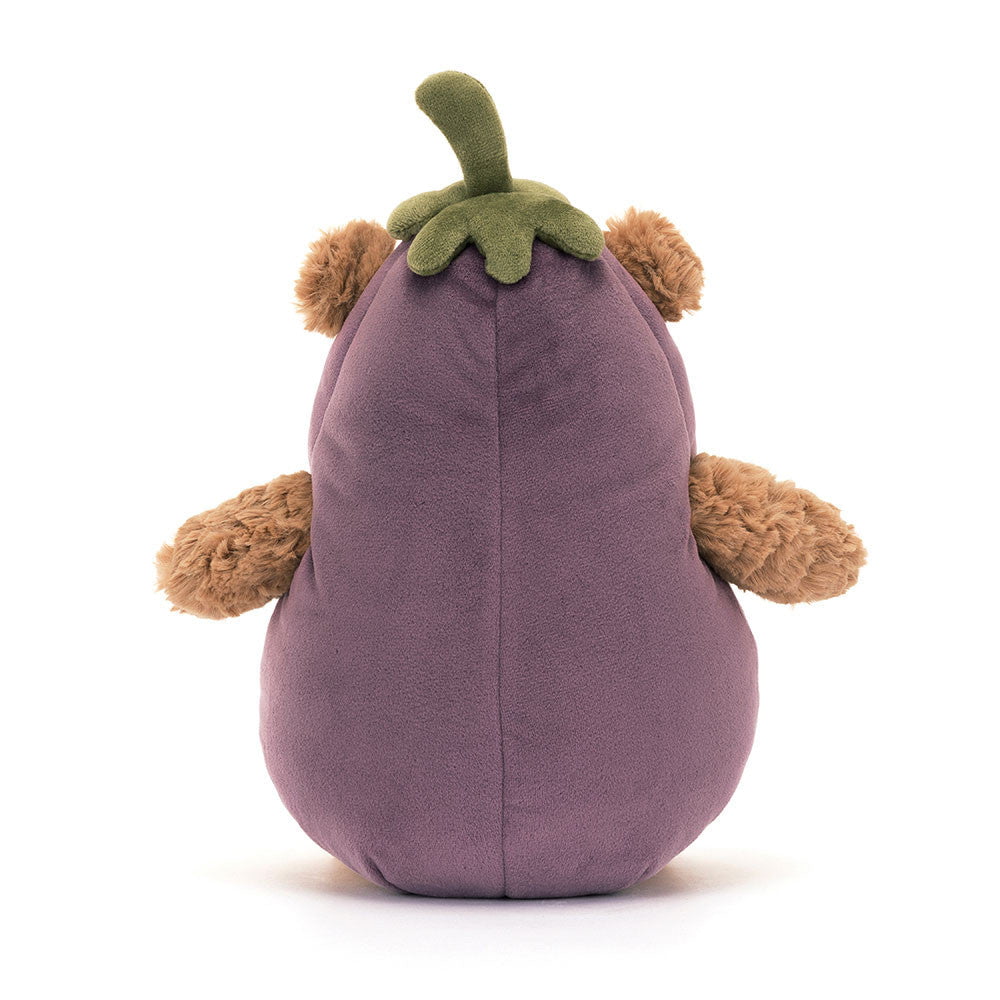 Bear Bartholomew 新品　 Aubergine RETIRED BNWT New BEAR BARTHOLOMEW EGGPLANT Aubergine Jellycat ぬいぐるみ
