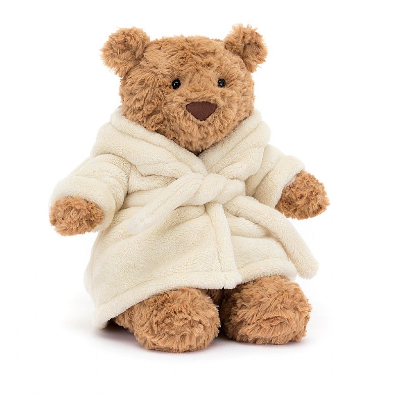 Jellycat - Bartholomew Bear Bathrobe – Little Canadian