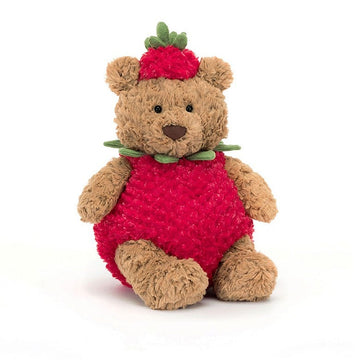 Jellycat - Bartholomew Bear Strawberry Stuffies