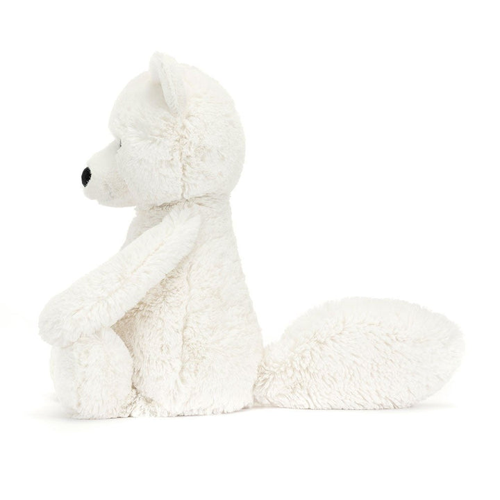 Bashful 新品　 Arctic StockCake | 雪 キツネ, 北極, - 無料画像「隠れるホッキョクギツネ」 キツネ　白　雪 Fox ぬいぐるみ