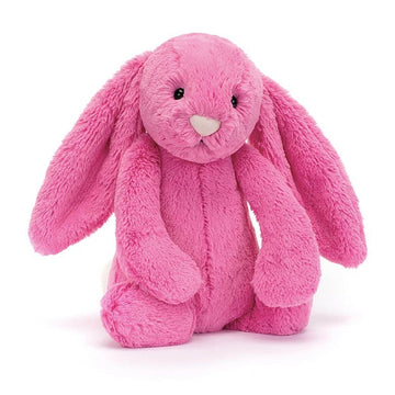 Jellycat - Bashful Hot Pink Bunny MEDIUM - H12" X W5" Stuffies