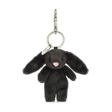 Jellycat - Bashful Inky Bunny Bag Charm Plush & Rattles