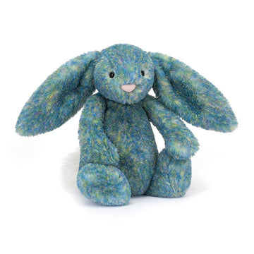 Jellycat - Bashful Luxe Bunny Azure MEDIUM - H12" X W5" Stuffies