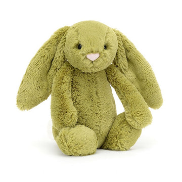 Jellycat - Bashful Moss Bunny MEDIUM - H12" X W5" Stuffies