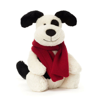 Jellycat - Bashful Winter Puppy Plush & Rattles