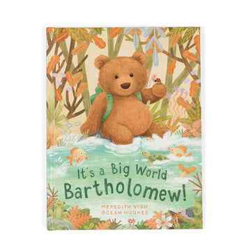 Jellycat - It's a Big World Bartholomew Book - Hardcover Books