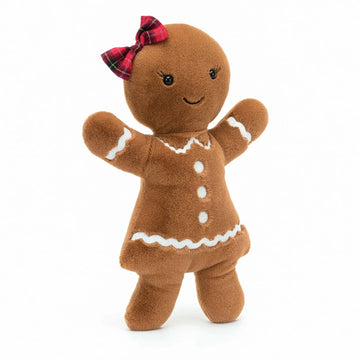 Jellycat - Jolly Gingerbread Ruby LARGE - H13" X W7" Stuffies