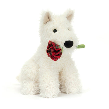 Jellycat - Munro Scottie Dog 'Love You' Plush & Rattles