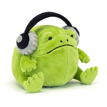 Jellycat - Ricky Rain Frog Headphones Plush & Rattles