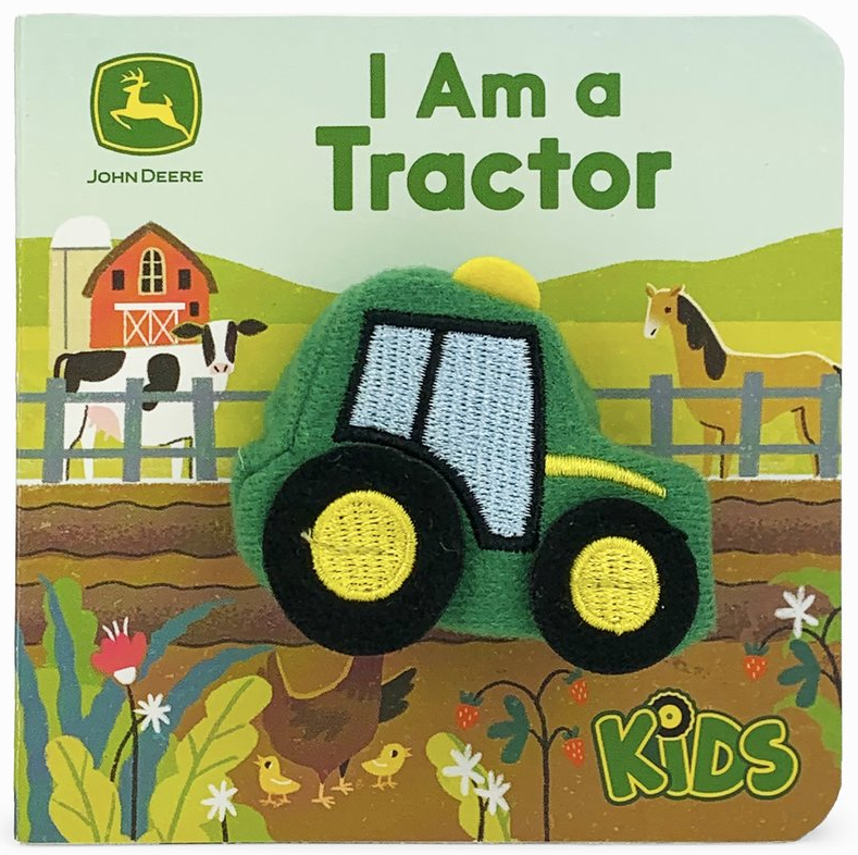 John Deere Kids I Am a Tractor Puppet Board Book