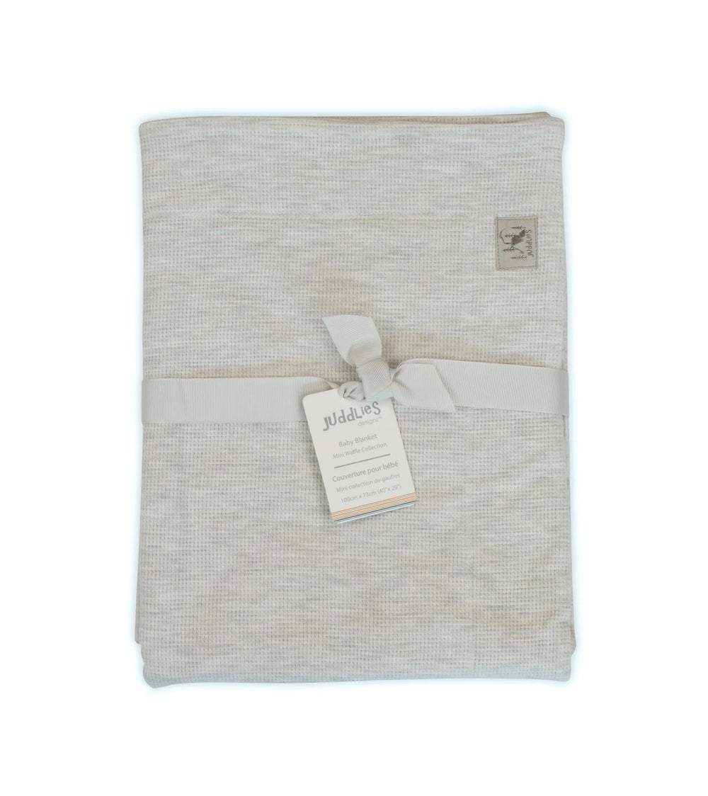 Juddlies - Mini Waffle Collection - Baby Blanket