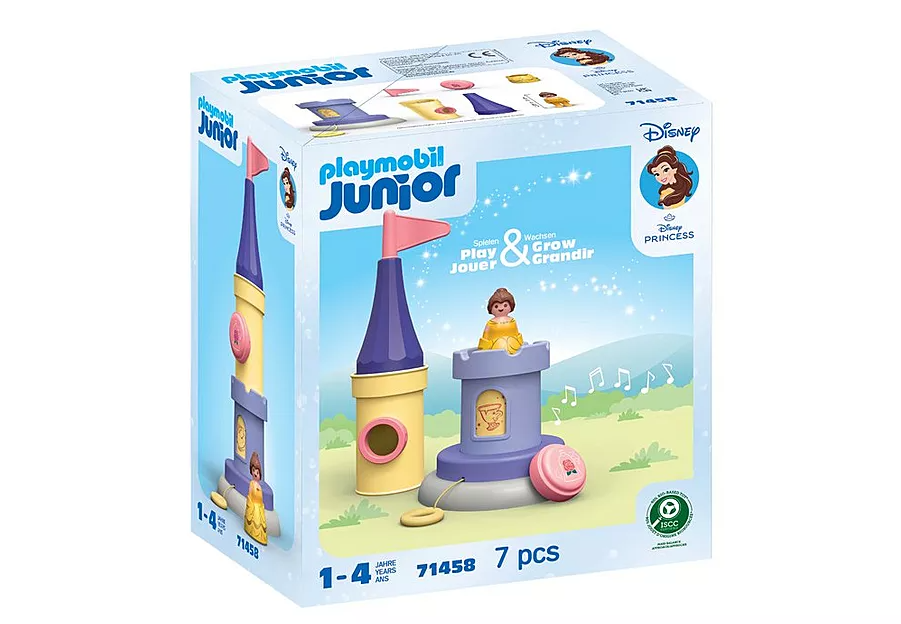 JUNIOR & Disney: Belle's Play Tower with Sound Play Set