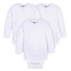 Just Born - Baby Long Sleeve Onesie - 3PK