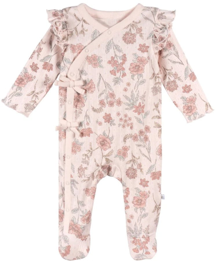 Just Born - Sleep 'N Play Tie Bodysuit