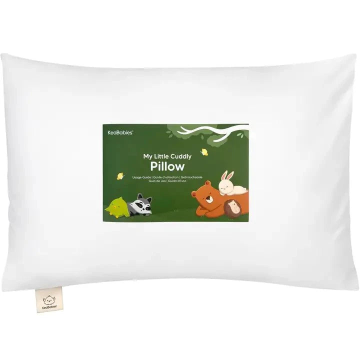 Kea Babies - Cuddly Toddler Pillow with Pillowcase Kids Pillow