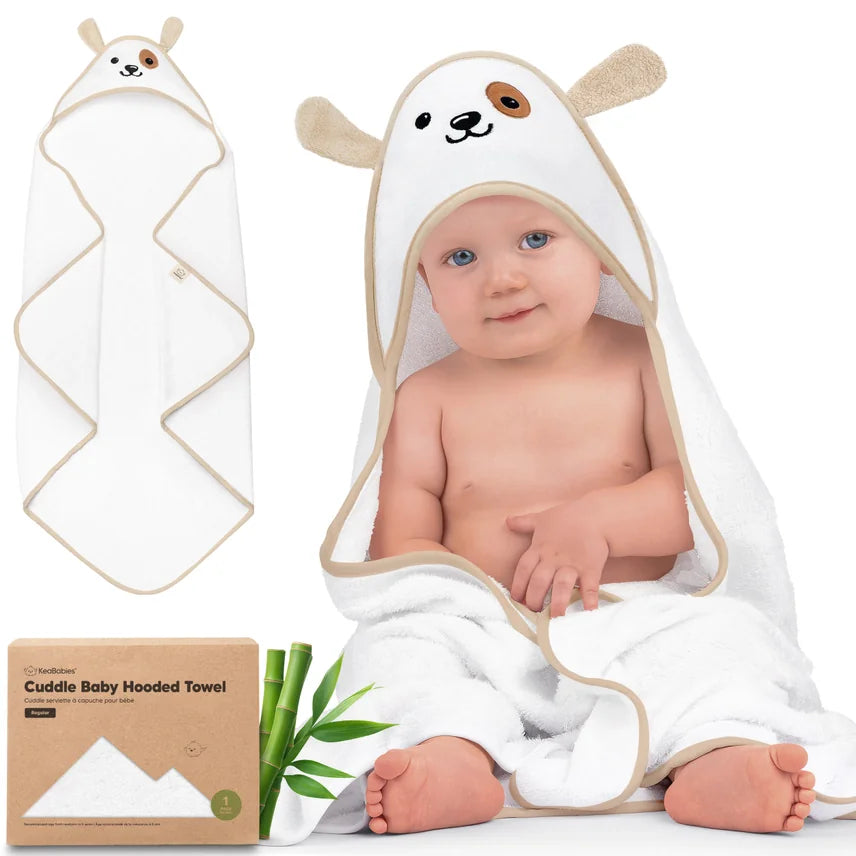 KeaBabies - Cuddle Baby Hooded Towel