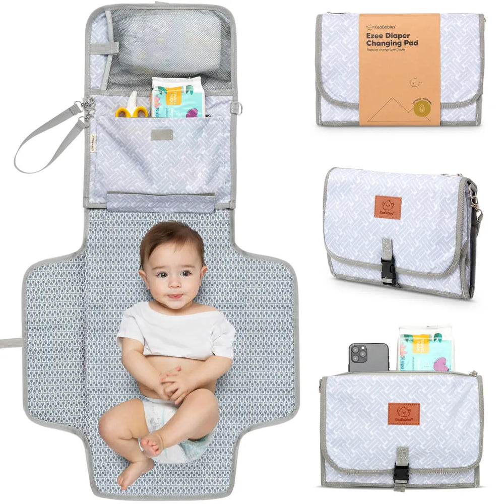 KeaBabies - Ezee  Portable Diaper Changing Pad