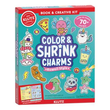 Klutz -  Color & Shrink Charms: Kawaii Style Book & Creative Kit