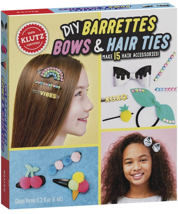 Klutz - DIY Barrettes, Bows & Hair Ties Activity Kit