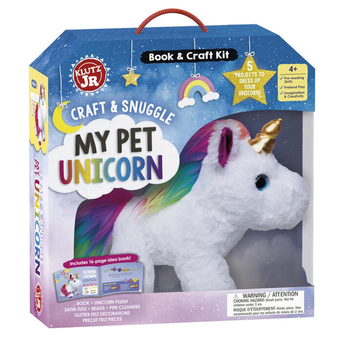 Klutz Jr - Craft & Snuggle: My Pet Unicorn Activity Kit