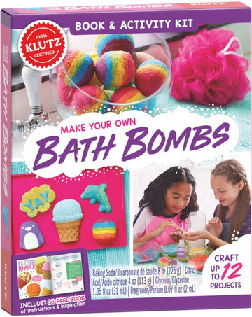 Klutz - Make Your Own Bath Bombs Crafts & Activity Books