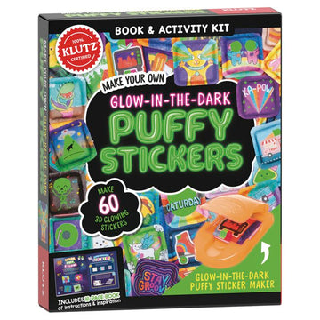 Klutz - Make Your Own Glow-in-the-Dark Puffy Stickers Crafts & Activity Books