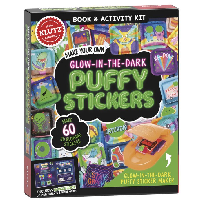 Klutz - Make Your Own Glow-in-the-Dark Puffy Stickers Activity Kit