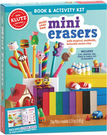 Klutz - Make Your Own Mini Erasers Crafts & Activity Books