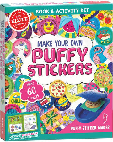 Klutz - Make Your Own Puffy Stickers Crafts & Activity Books