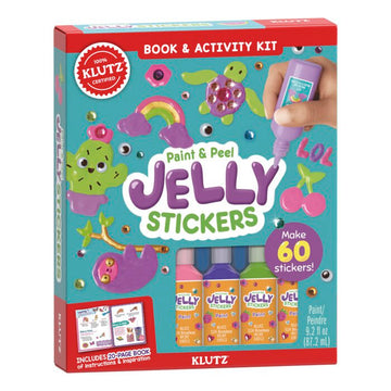 Klutz - Paint & Peel Jelly Stickers Crafts & Activity Books
