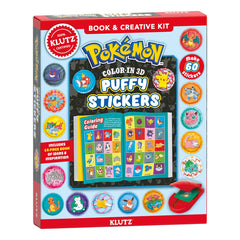 Klutz - Pokemon Color-In 3D Stickers Activity Kit
