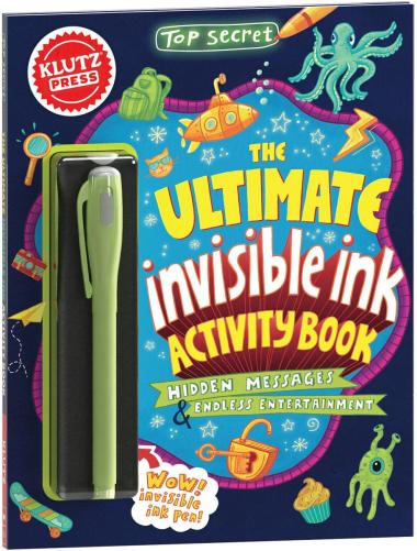 Klutz - Top Secret: The Ultimate Invisible Ink Activity Book