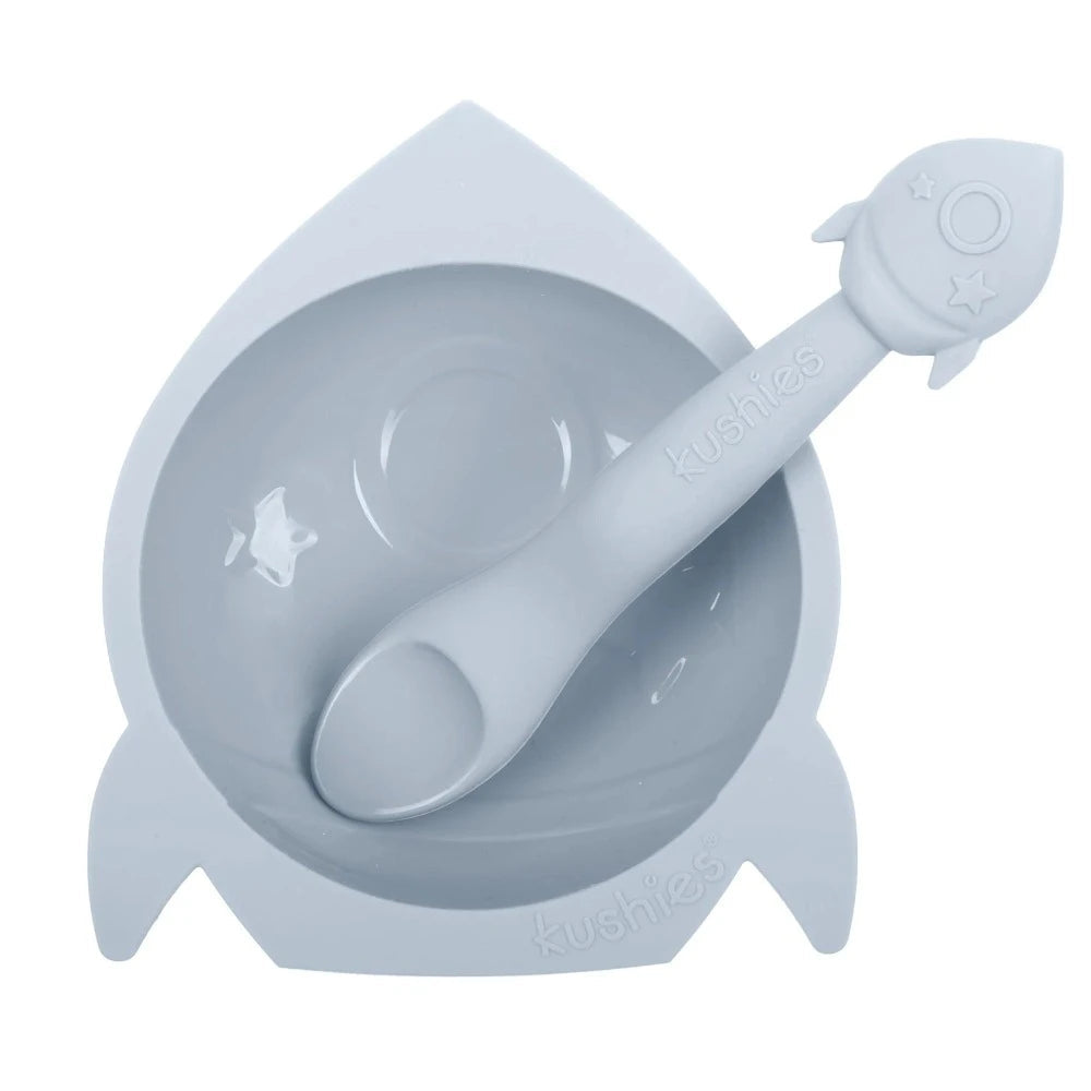 Kushies - Silibowl - Spoon and Bowl Set
