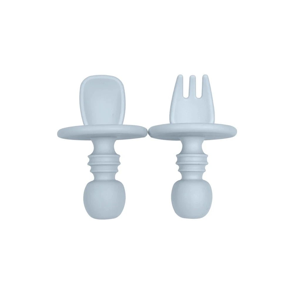 Kushies - SiliStarters - Silicone Fork + Spoon Set