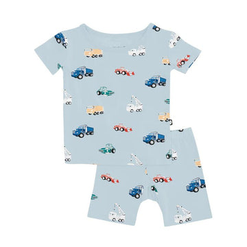 Kyte Baby - Printed Short Sleeve Pajamas Construction / 18-24m Baby & Toddler Clothing
