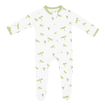 Kyte Baby - Printed Zippered Footie - Spring 2023 Collection Dragonfly / 0-3m Baby & Toddler Clothing