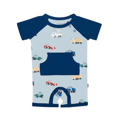 Kyte Baby - Printed Shortall Romper - Spring 2025 Collection