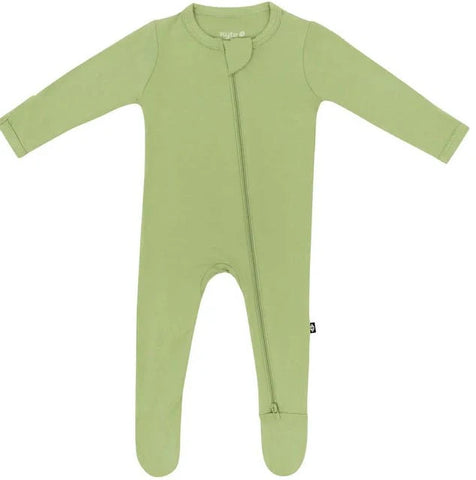 Kyte Baby - Solid Zippered Footie - Spring 2025 Collection