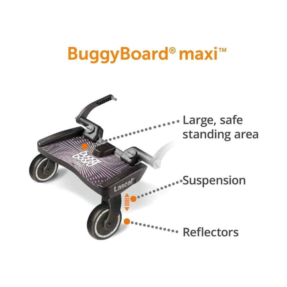 LASCAL BuggyBoard Maxi Black