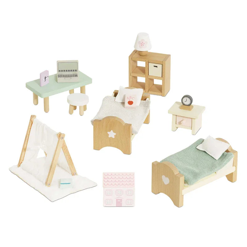 Le Toy Van - Doll House Furniture - Children's Bedroom Set