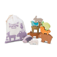 Le Toy Van - Forest Stacker Tower & Bag