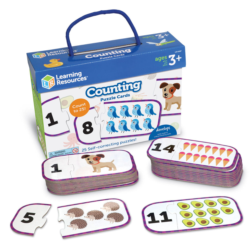 Learning Resources - Counting Puzzle Cards